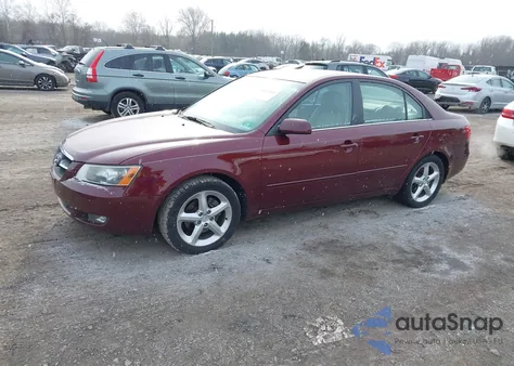 2007 Hyundai Sonata Limited/Se V6 from USA, damaged, VIN 5NPEU46FX7H196202